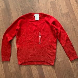 NWT H&M pull over ombré crewneck sweater